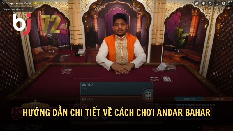 Hướng dẫn chi tiết về cách chơi Andar Bahar
